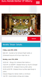 Mobile Screenshot of gurunanakdarbarofalbany.org